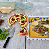 Re-Ment Fun Meals #1 Pizza Set