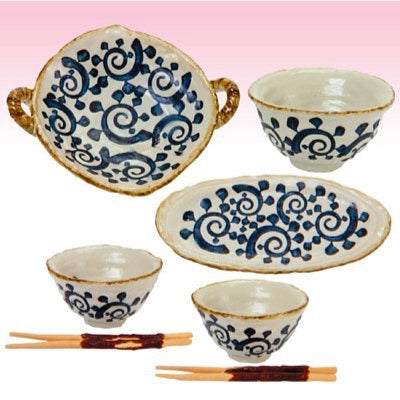 Re-ment Dream Tableware #7 Nagomi Japanese Dishes